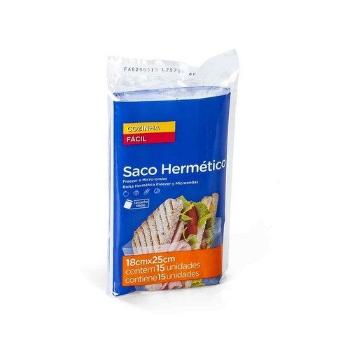 Bolsas con Cierre Zip 18x25cm