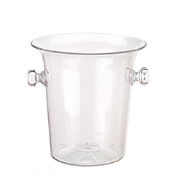 Champagnera 1400cc Acrílico Transparente.