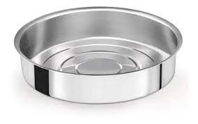 Tortera redonda de aluminio F/F Nacional 2.5L