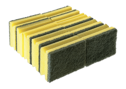 Esponja Abrasiva para Loza Bettanin x10 unidades.