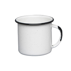 Taza 360ml Acero Vitrificado CINSA