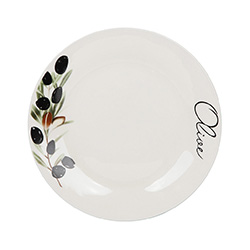 Plato de postre en porcelana 19cm