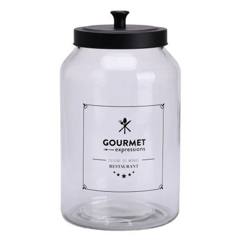 Recipiente/Frasco de vidrio 4 Litros C/Tapa