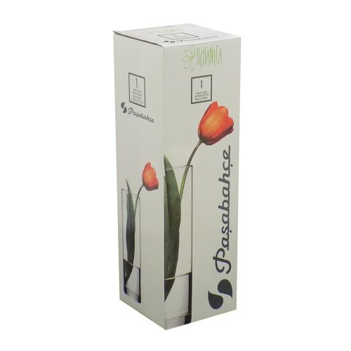 Florero Cilíndrico de vidrio