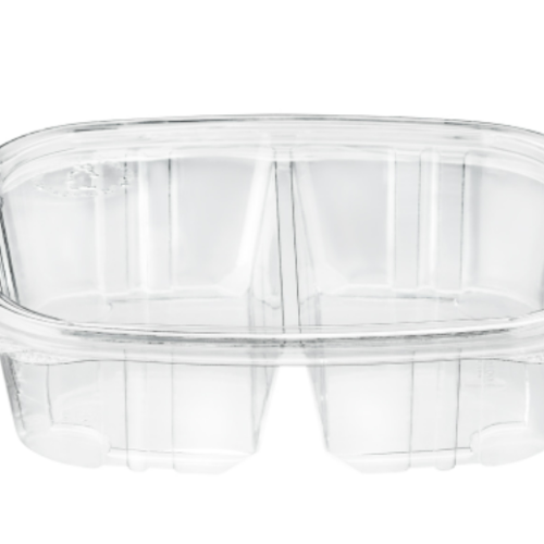 Contenedor Transp. 24oz (720ml) 2 divisiones