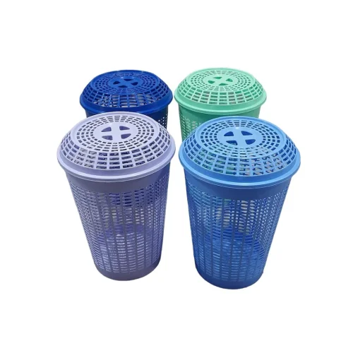 Cesto Calado Con Tapa Gemplast