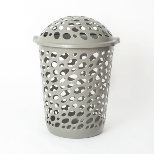 Cesto Calado Con Tapa Gardenlife