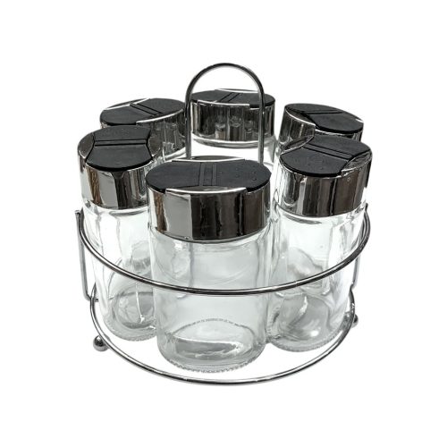 Set 6 especieros con soporte