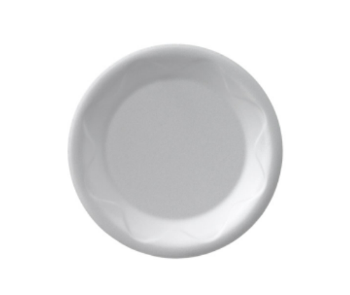 Plato espuma Darnel 15.5cm blanco x20uni.