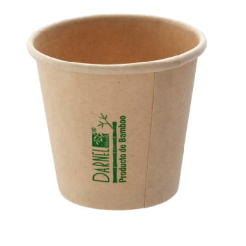 Pote degustación Darnel Naturals 1oz bambú con tapa.