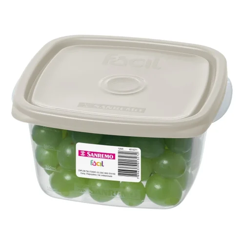 Pote Cuadrado San Remo Fácil 800ml