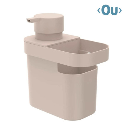 Dispensador Turim 650ml OU (Blanco, Beige, Gris)