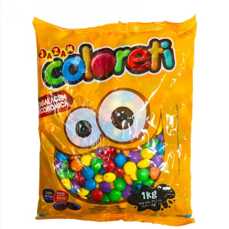 Confite Coloreti Multicolor Jazam 1 Kg.
