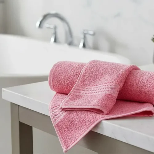 Toalla De Baño Prisma 70x140cm Rosa
