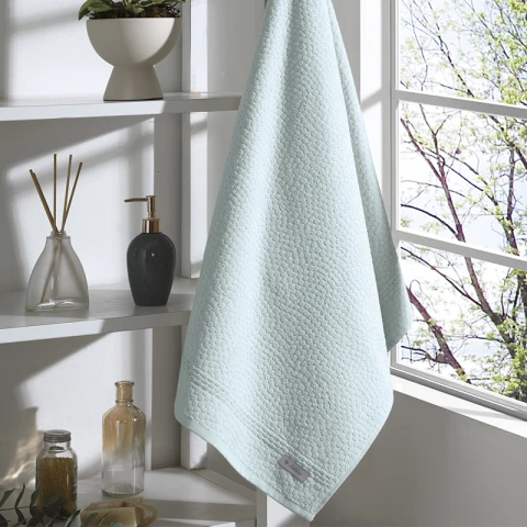 Toalla De Baño Perola Döhler 70x140cm Celeste