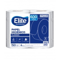 Papel Higiénico Elite (4 Rollos de 150mts)