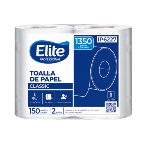 Toalla De Papel Classic Elite (2 Rollos)