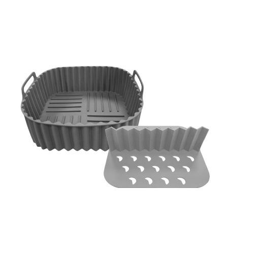 Molde De Silicona Para Air Fryer Con División (2 piezas) Hudson